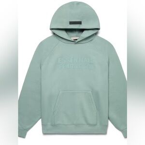 Fear of God Essentials Sage Green Crewneck Sweater